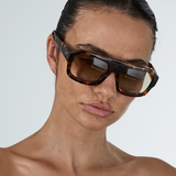 Women’s Resort-Style Sunglasses – Tortoise Frame with Sage-Tinted Lenses