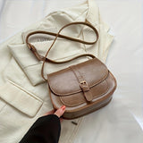 Classic Saddle Crossbody Bag