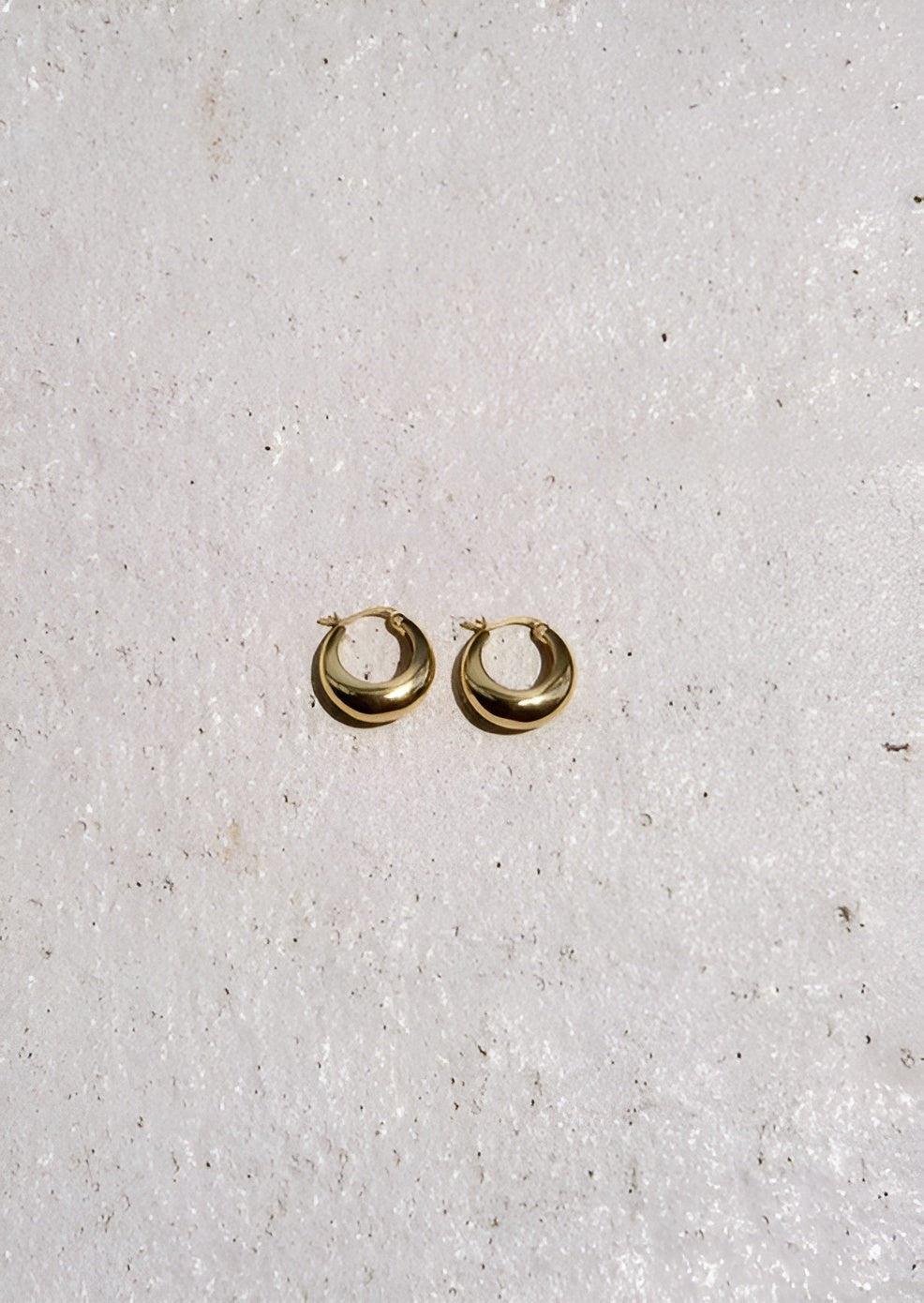 Bold Gold Hoop Earrings