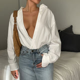 Gold Hoop Earrings - Clear Baguette Zirconia Charm - 18K Gold Tone - Drop