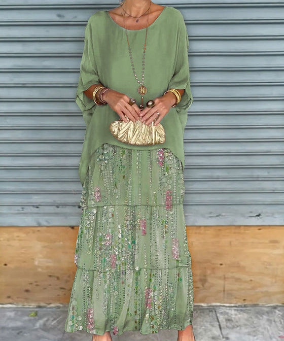 Women's Bohemian Loose Dress | Maxi