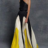 Women's Asymmetrical Wedding Guest Dress | Maxi