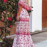Women's Off Shoulder Mexican Style Summer Dress | Maxi