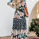 Women's Off Shoulder Mexican Style Summer Dress | Maxi