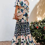 Women's Off Shoulder Mexican Style Summer Dress | Maxi