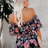 Women's Off Shoulder Mexican Style Summer Dress | Maxi