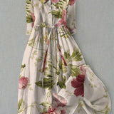Women's Floral Inspired Dress | Midi