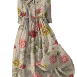 Women's Floral Printed Dress | Midi