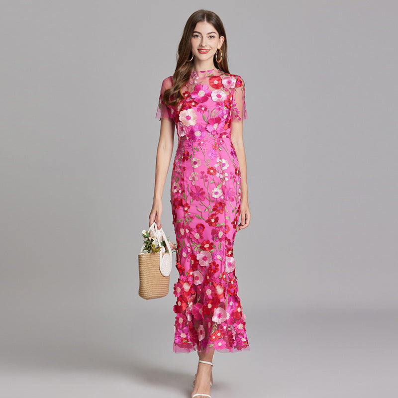 Women's Classic Floral Dress | Midi