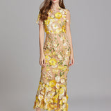 Women's Classic Floral Dress | Midi