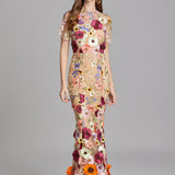 Women's Classic Floral Dress | Midi