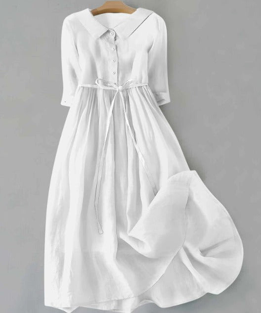 Women's Flowy Beach Summer Dress | Midi