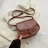 Classic Saddle Crossbody Bag