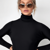 Women’s Gold Metal Frame Sunglasses – Graphite-Tinted Lenses