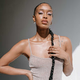 Gold Figaro Necklace - 3+1 Classic Link Chain - 18K Gold Tone - Polished Finish