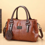 Retro Boston Genuine Leather Bag