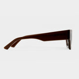 Women’s Classic Sunglasses – Coco Brown Frame with Smoke-Tinted Lenses