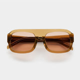 Women’s Resort-Style Sunglasses – Caramel Frame with Toffee-Tinted Lenses