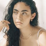 Gold Hoop Earrings - Chunky Polished Design - 18K Gold Tone - Statement Size