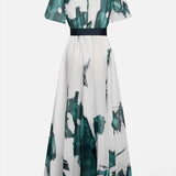 Women's Wrap V Neck Dress | Maxi