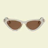 Cat-Eye Sunglasses – Dark Frame